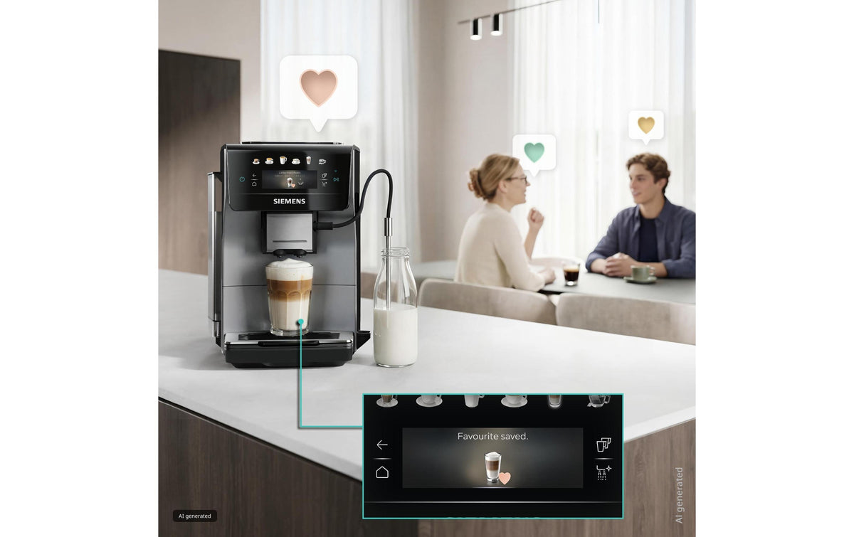 Siemens TP603E07 Kaffeevollautomat – 1,8 l, 300 g Bohnenbehälter, 15 bar, Milchaufschäumer