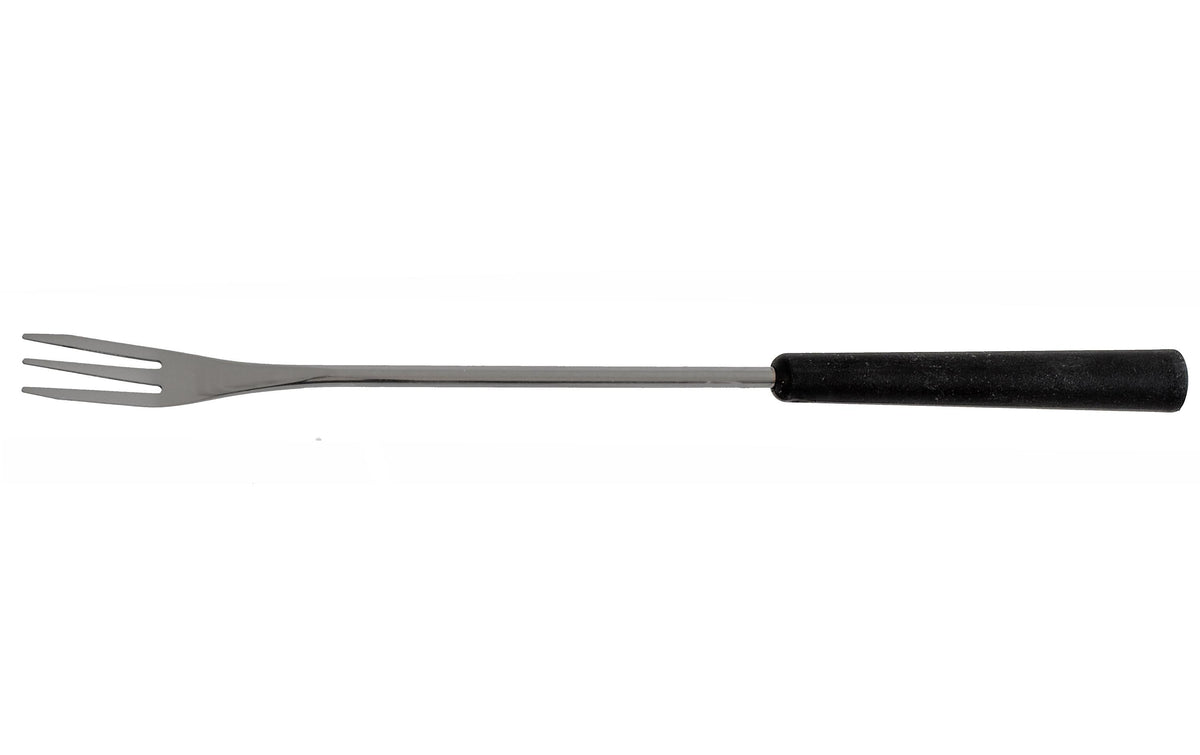 Heidi Cheese Line Fonduegabeln – 6er-Set, 11 cm, Kunststoff, Schwarz, für Käsefondue, spülmaschinenfest