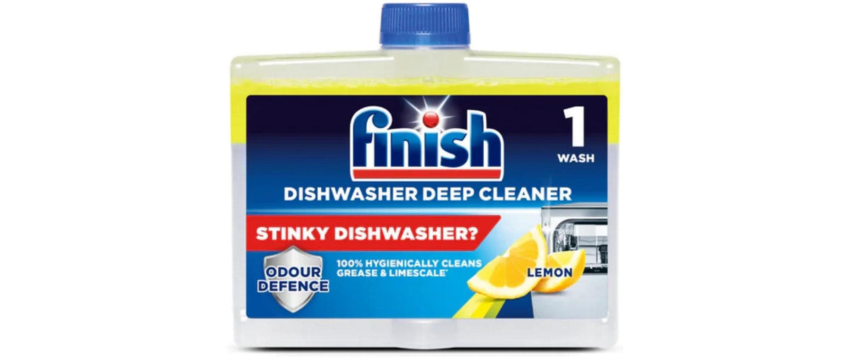 Finish Maschinenreiniger für Geschirrspüler – Zitrone, Flüssigkeit – 250 ml