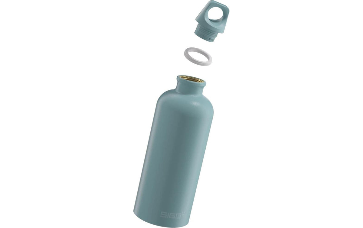 SIGG Traveller Kindertrinkflasche 600 ml – BPA-frei, Aluminium, Blau