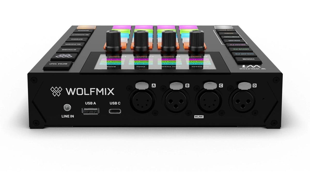 Wolfmix W1 MK3 – USB-Mischpult (2048-Kanal)