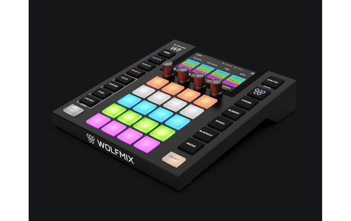 Wolfmix W1 MK3 – USB-Mischpult (2048-Kanal)