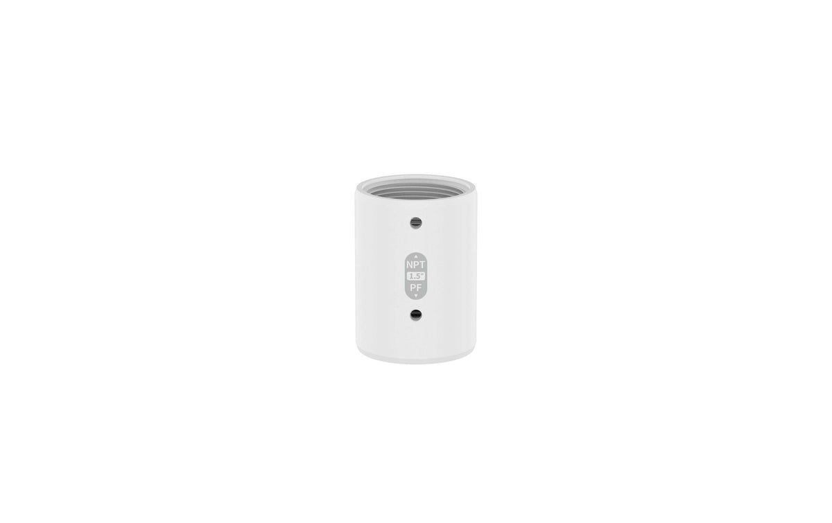Hanwha SBP-C15NPH Gewindeadapter – 1,5" NPT auf PF – Indoor – Weiss