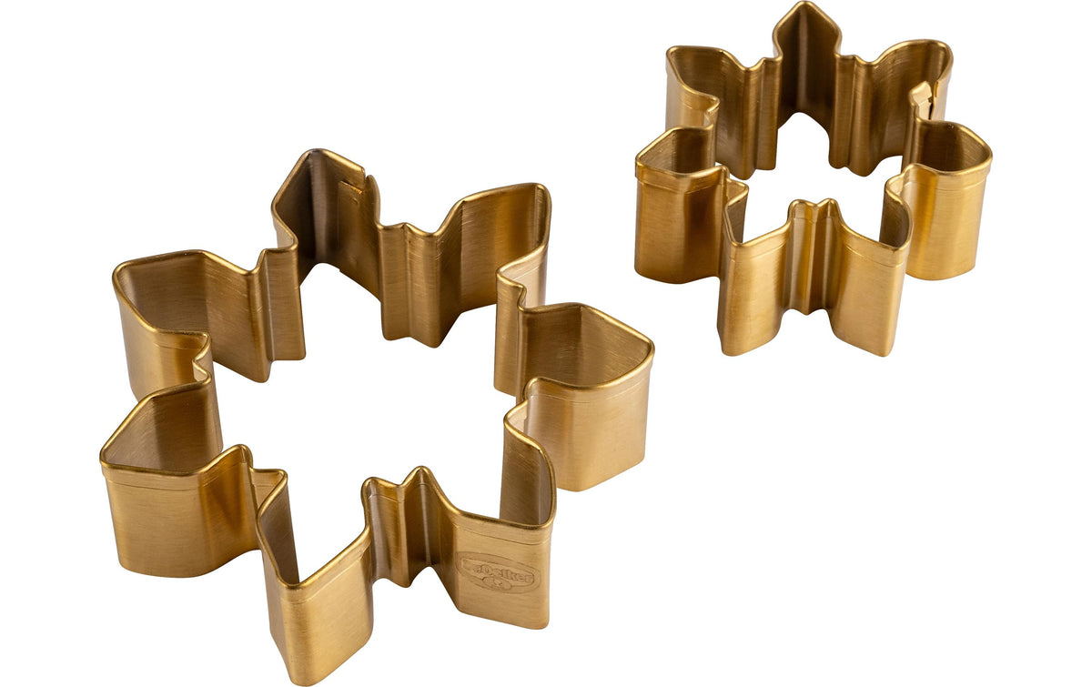 Dr. Oetker Holiday Joy – Keksausstecher 6,5 cm, Edelstahl, Gold