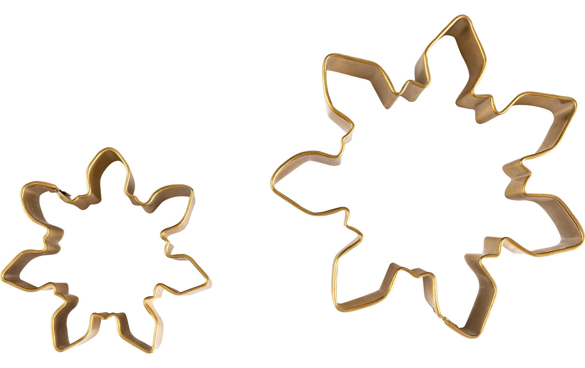 Dr. Oetker Holiday Joy – Keksausstecher 6,5 cm, Edelstahl, Gold