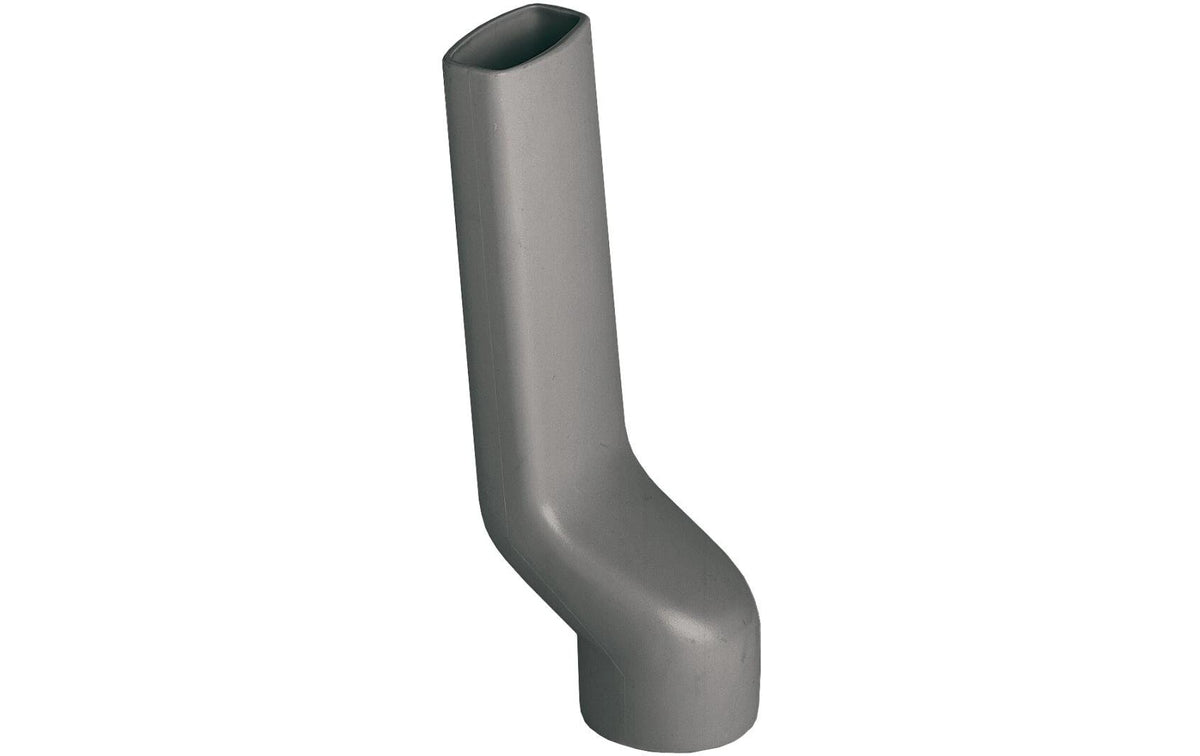 Franke Ablaufgarnitur Standrohr – Ø 5,0 cm, H 16,0/22,0 cm, Kunststoff, Grau – für Küche