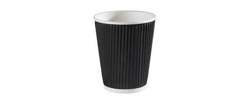 Duni Trinkbecher Karton, 2,4 dl – Schwarz – FSC – 500 Stk.
