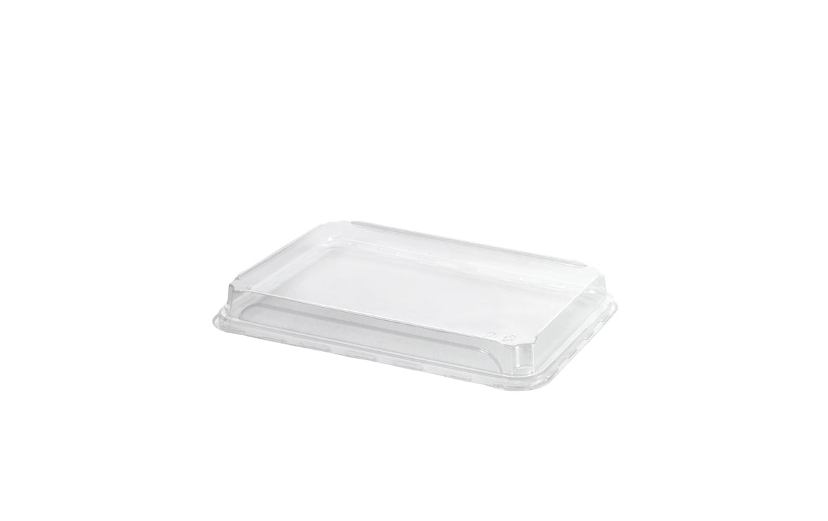 Duni Deckel Contrast XL, für 900 ml, APET – 256 × 182 × 32 mm – transparent – 200 Stk.