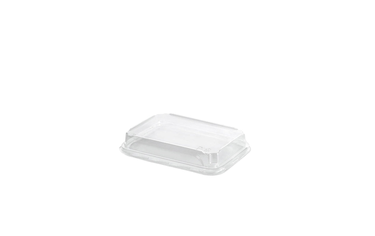 Duni Deckel Contrast für 400 ml, PET – 129 × 185 × 32 mm – transparent – 200 Stk.