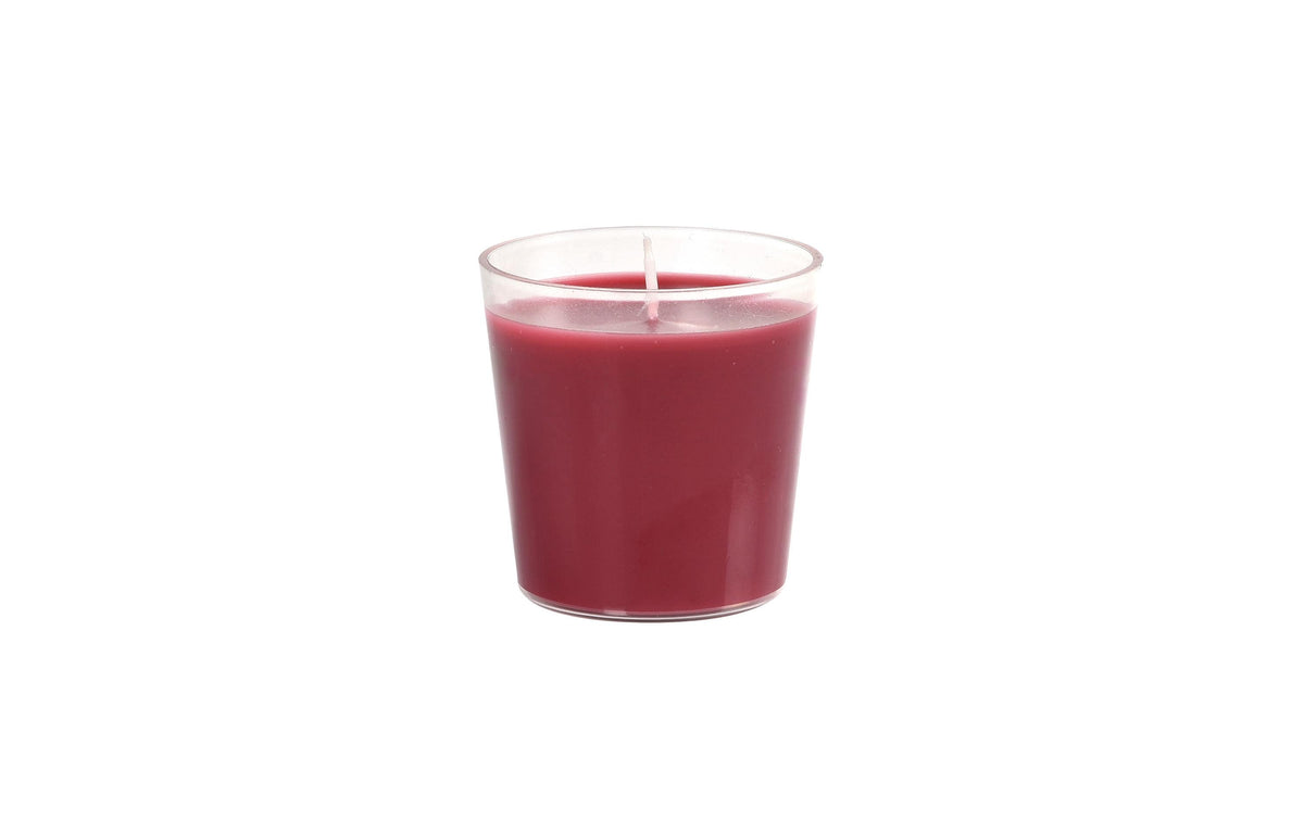Duni Switch&Shine Nachfüllkerze – Ø 6,5 × 6,5 cm – Paraffin, Bordeaux