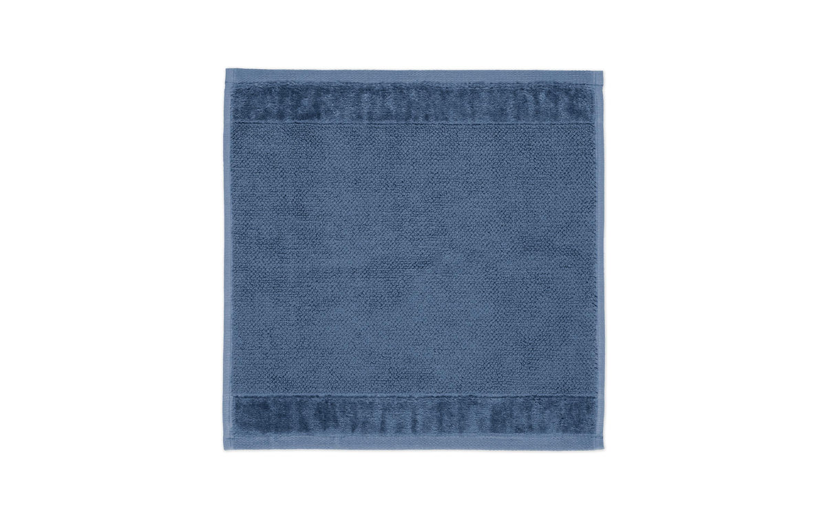 MÖVE Seiftuch Bamboo Luxe – 30 × 30 cm, Hellblau, Baumwolle/Viskose, OEKO-TEX