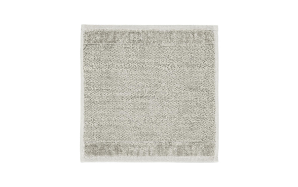 Möve Seiftuch Bamboo Luxe – 30 × 30 cm, Silbergrau, Baumwolle/Viskose, OEKO-TEX