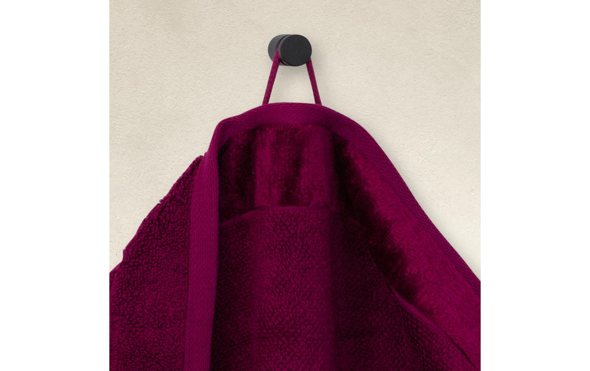 Möve Bamboo Luxe Duschtuch – 80 × 150 cm, Berry, Bambus/Baumwolle/Viskose, 630 g/m², OEKO-TEX