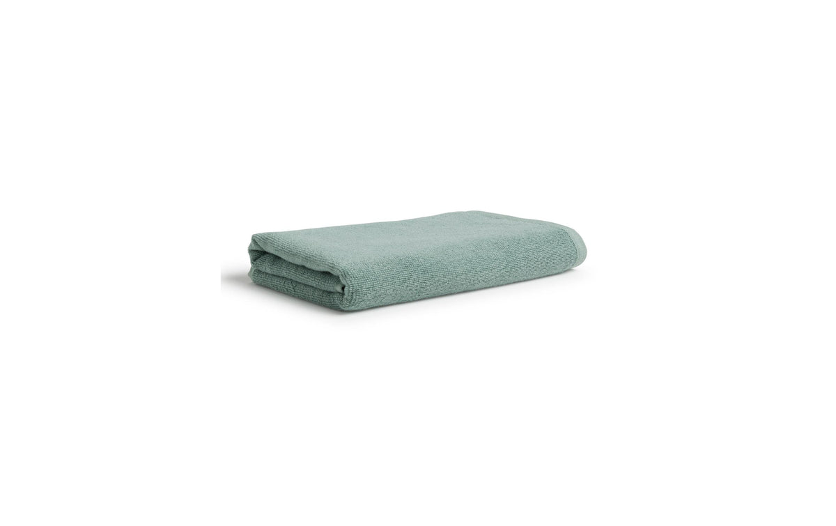 Möve Soft Silence Uni Duschtuch – 67 × 140 cm, Eukalyptusgrün, Bambus/Baumwolle/Viskose, 430 g/m², OEKO-TEX
