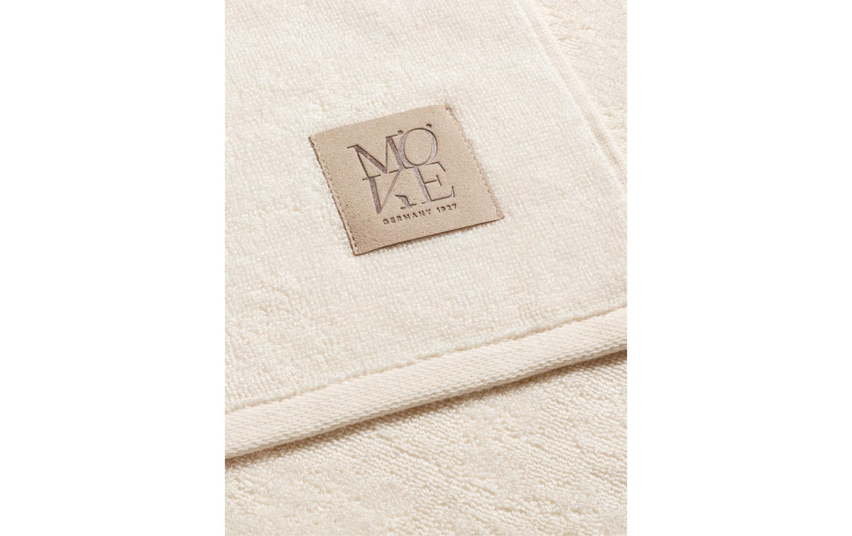 MÖVE Duschtuch Soft Silence Uni – 67 × 140 cm, Beige, Bambus/Baumwolle/Viskose, 430 g/m², OEKO-TEX