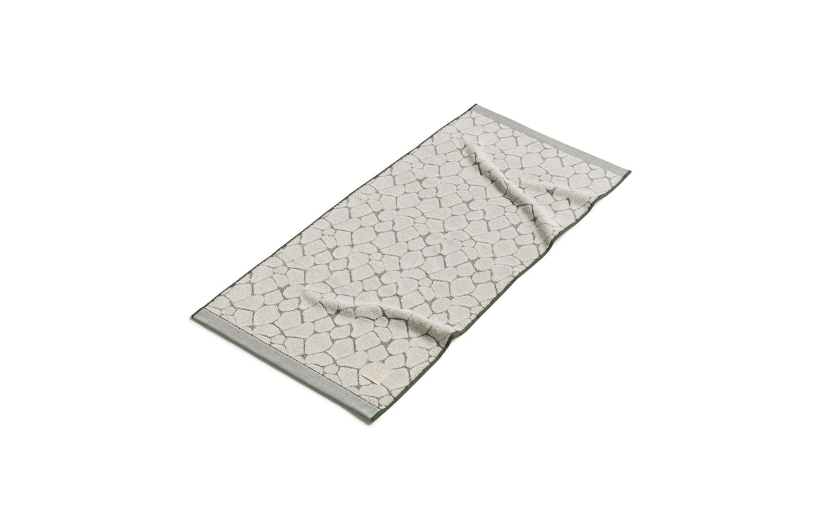 Möve Duschtuch Safari Spirit Giraffe – 67 × 140 cm, Grau/Natur, Bambus/Baumwolle/Viskose, 580 g/m²