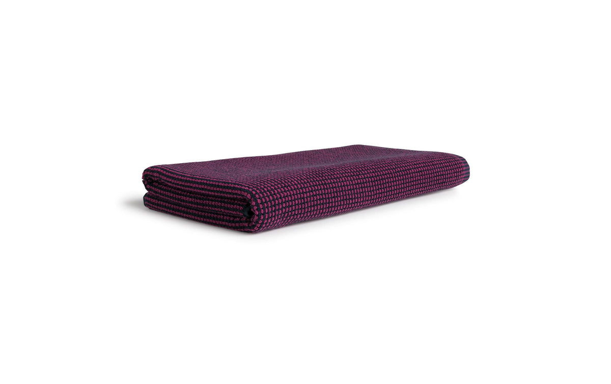 Möve Saunatuch Bliss – 80 × 200 cm, Berry, Baumwolle/Viskose, 490 g/m²