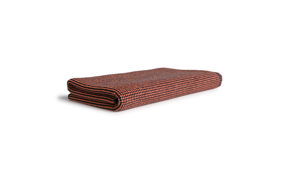 Möve Saunatuch Bliss – 80 × 200 cm, Orange, Baumwolle/Viskose, 490 g/m²