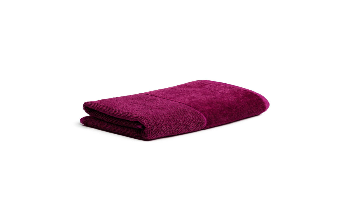 Möve Bamboo Luxe Duschtuch – 80 × 150 cm, Berry, Bambus/Baumwolle/Viskose, 630 g/m², OEKO-TEX