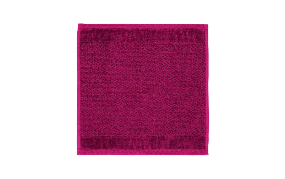 Möve Seiftuch Bamboo Luxe – 30 × 30 cm, Berry, Baumwolle/Viskose, OEKO-TEX