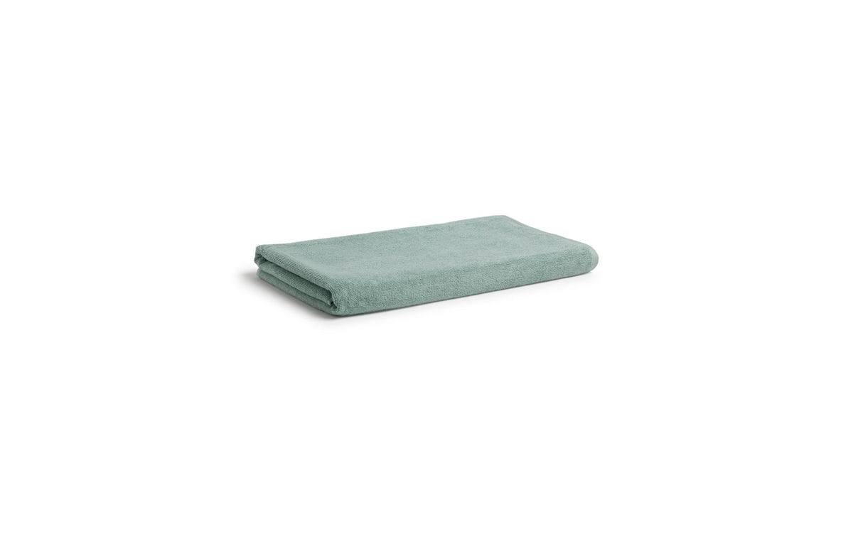 Möve Saunatuch Soft Silence Uni – 80 × 180 cm, Grün, 60% Baumwolle/40% Viskose, 430 g/m²