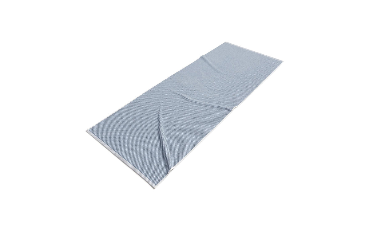 Möve Saunatuch Bliss – 80 × 200 cm, Hellblau, Baumwolle/Viskose, 490 g/m²
