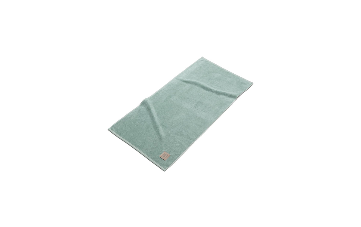 Möve Saunatuch Soft Silence Uni – 80 × 180 cm, Grün, 60% Baumwolle/40% Viskose, 430 g/m²
