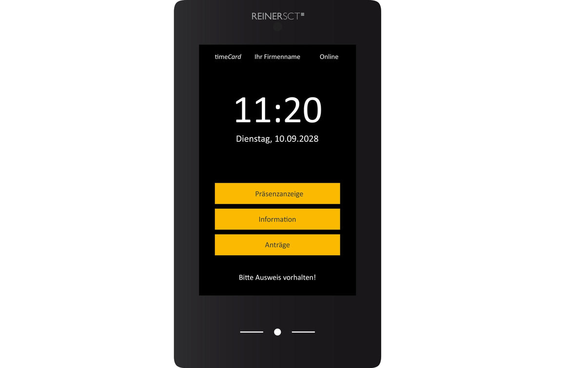 Reiner SCT timeCard Netzteil – für timeCard Terminal 3 – schwarz