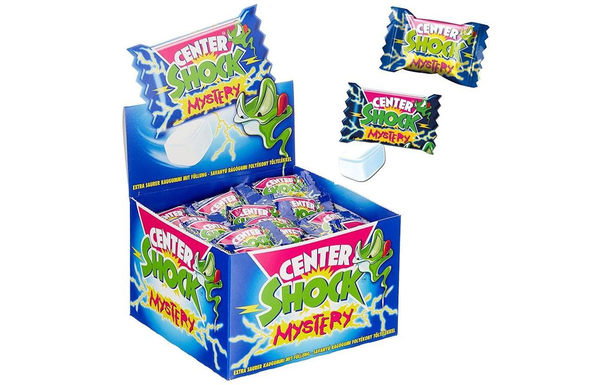 Center Shock Mystery Kaugummi – Cola, Erdbeergeschmack – 400 g