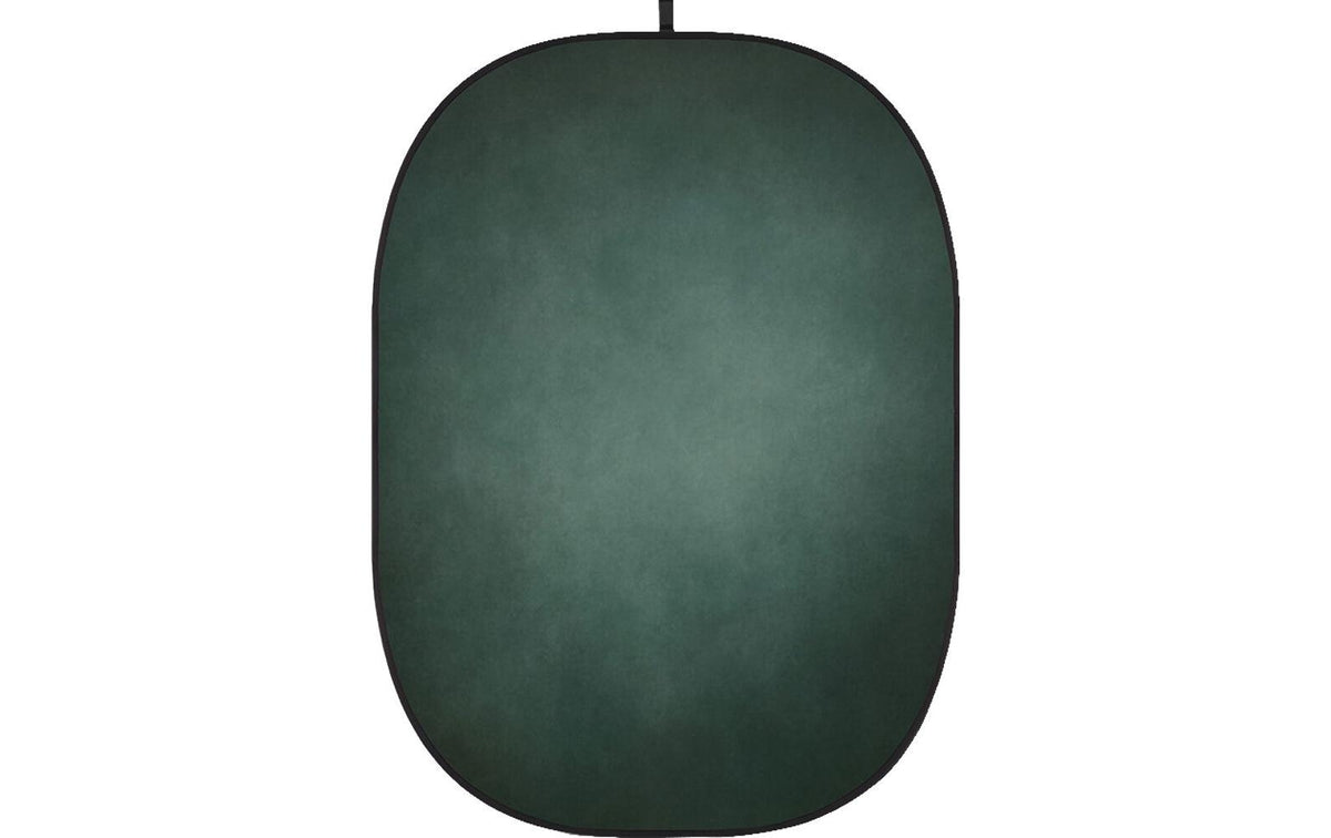 Godox CBA-TA0016 Hintergrundtuch – Kunstfaser, 1500 × 2000 mm, faltbar, mit Tragetasche – Grün/Schwarz