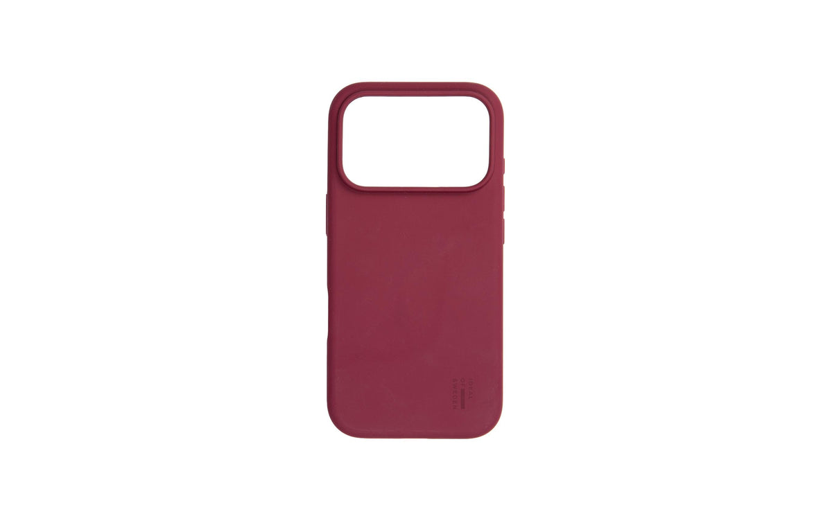 iDeal of Sweden Backcover – für Apple iPhone 16 Pro, Silikon+TPU, Fine Wine, bis 2 m Sturzschutz