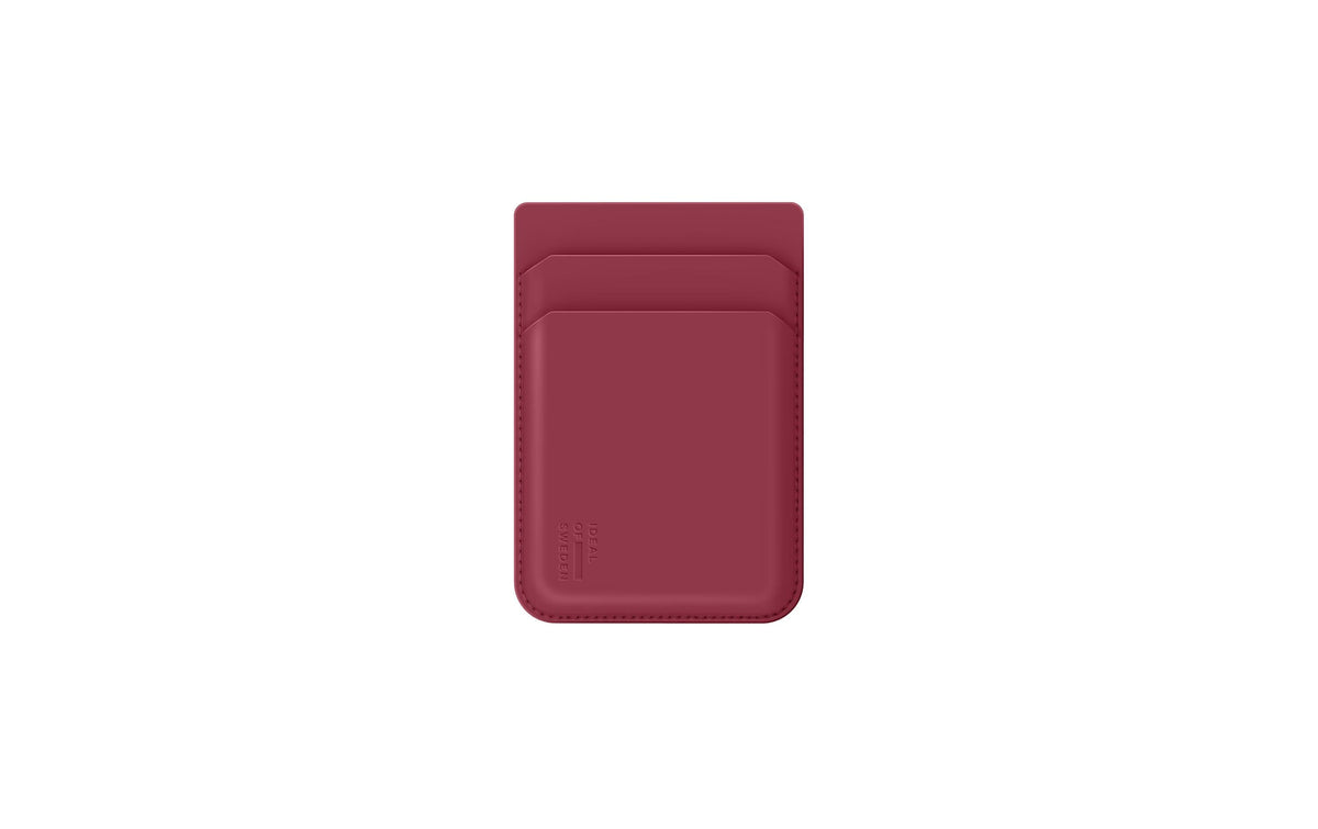 iDeal of Sweden MagSafe Kartenhalter – Kartenhalter/Wallet – für MagSafe-kompatible Smartphones – Fine Wine