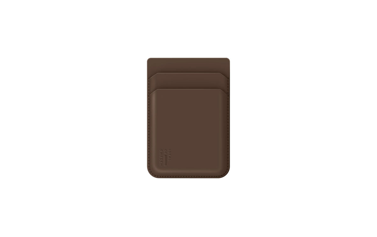 iDeal of Sweden IDOS – Kartenhalter/Wallet – Kunstleder – für MagSafe – Mocha Mousse