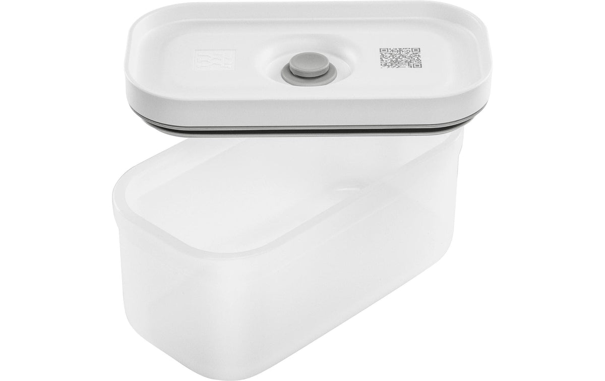 ZWILLING Lunchbox 500 ml, 8,7 × 15,6 × 7,7 cm, Kunststoff/Silikon, Transparent