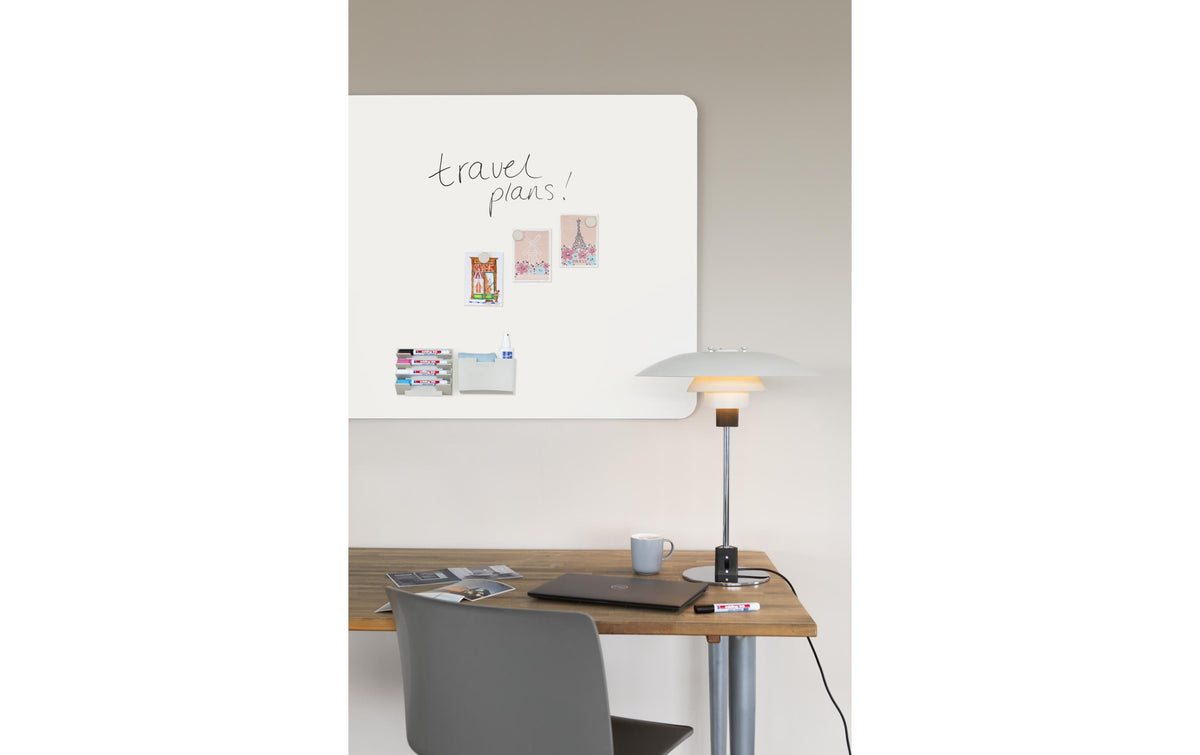 Legamaster Glasboard – weiss, matt, magnetisch – 150 × 100 cm