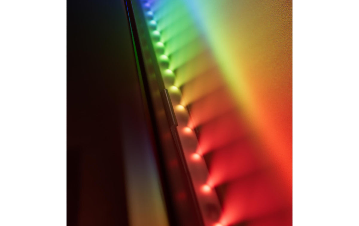 Philips by Signify Philips Hue LED-Strip Play Gradient – 65" (2,5 m), 10,5 W, RGBIC, dimmbar, für Alexa/Google/HomeKit, weiss