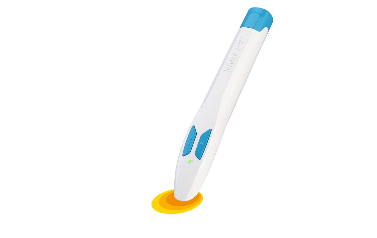 Bite away zwei Insektenstichheiler – 38 × 98 × 20 mm, blau/weiss
