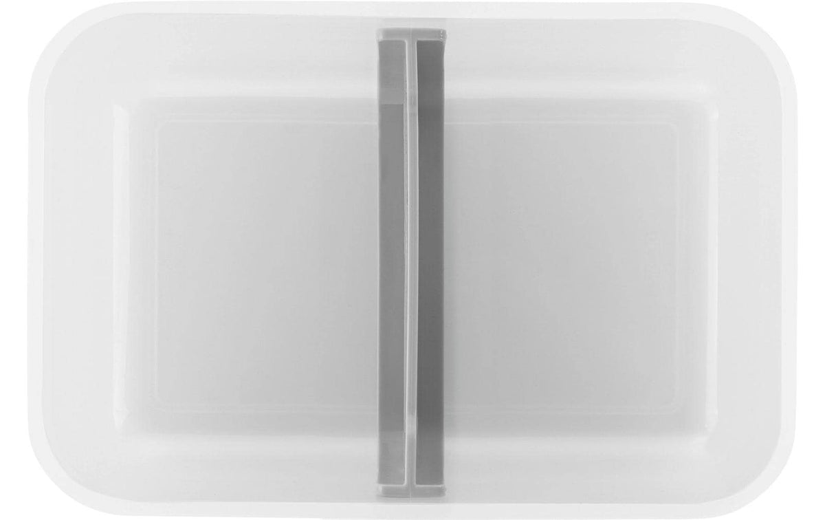ZWILLING Lunchbox 1,6 l, 21,7 × 14,6 × 9,1 cm, Kunststoff, transparent/grau