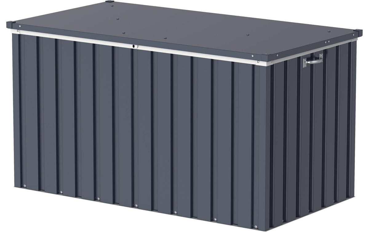Duramax Metal Cushion Box 1.3 Aufbewahrungsbox 585 l – Metall – Anthrazit – 1338 × 727 × 730 mm