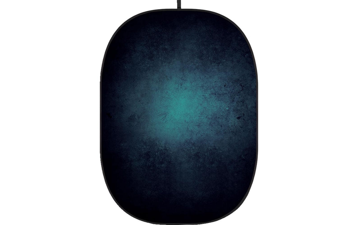 Godox CBA-TA0001 Falthintergrund – 1500 × 2000 mm, Kunstfaser – Blau/Schwarz – mit Tragetasche