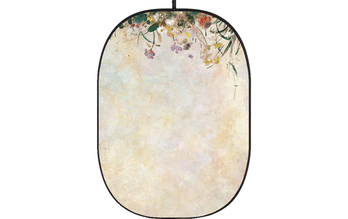 Godox CBA-PF0006 Falthintergrund – Kunstfaser, 1500 × 2000 mm – mit Tragetasche – Mehrfarbig (Beige, Gelb)