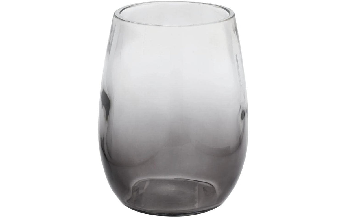 Diaqua Zahnputzbecher Farin – Glas, Ø8,4×10,7 cm, Anthrazit