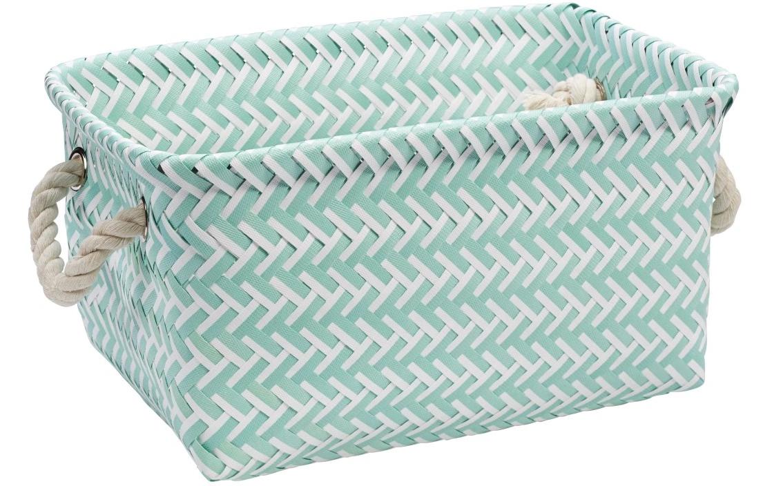 Diaqua Wove Aufbewahrungsbox – Baumwolle/Polypropylen – Grün – 210 × 160 × 310 mm