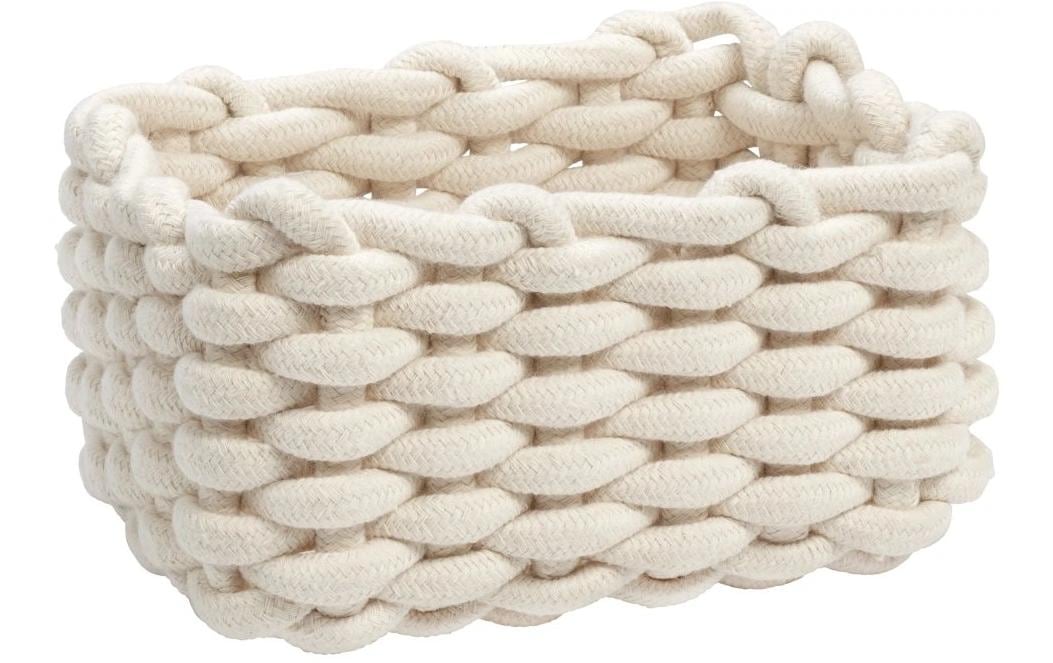 Diaqua Aufbewahrungsbox – Baumwolle – Weiss – 140 × 100 × 200 mm