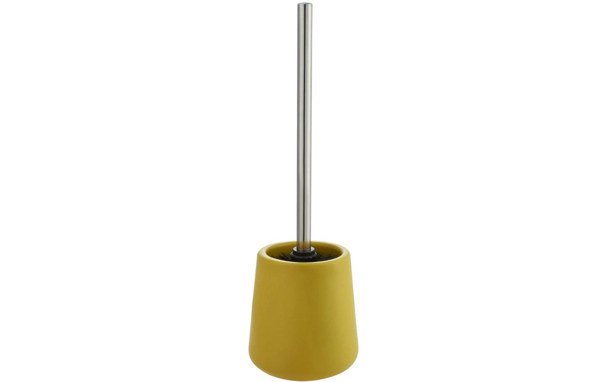 Diaqua Yuma – WC-Bürstenset – Keramik, Gelb, H 39,2 cm, Ø 11,9 cm