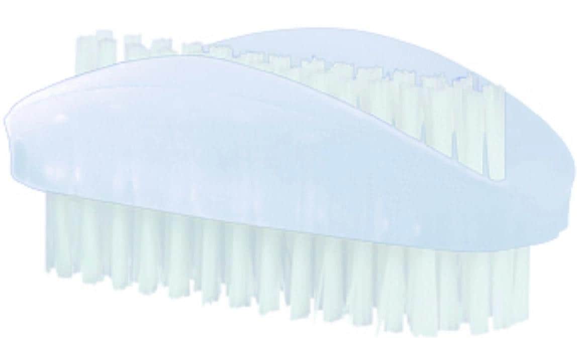 Diaqua Nagelbürste Trend Frosted – 12,7 × 12,7 × 41,2 cm – weiss, Kunststoffborsten
