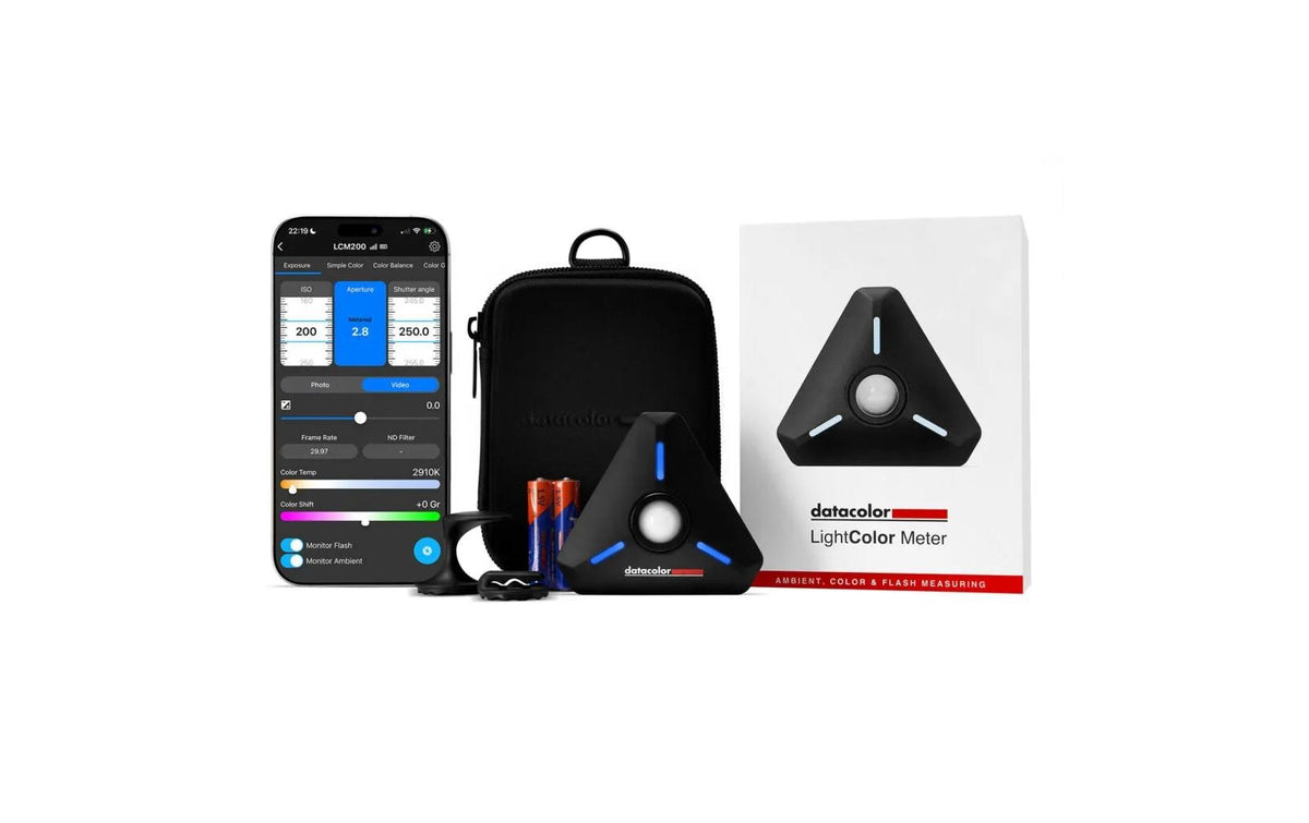 Datacolor LightColor Meter Farbkalibrator – Spyder-Sensor, USB-A-Adapter – für Android, iOS – 70 × 35 × 80 mm