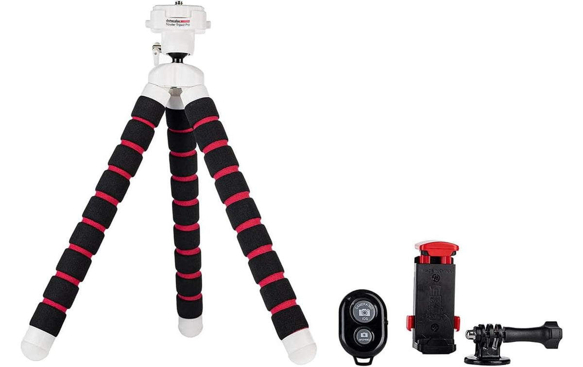 Datacolor Spyder Tripod Pro Mini-Stativ – bis 28 cm – für Kamera, Monitor