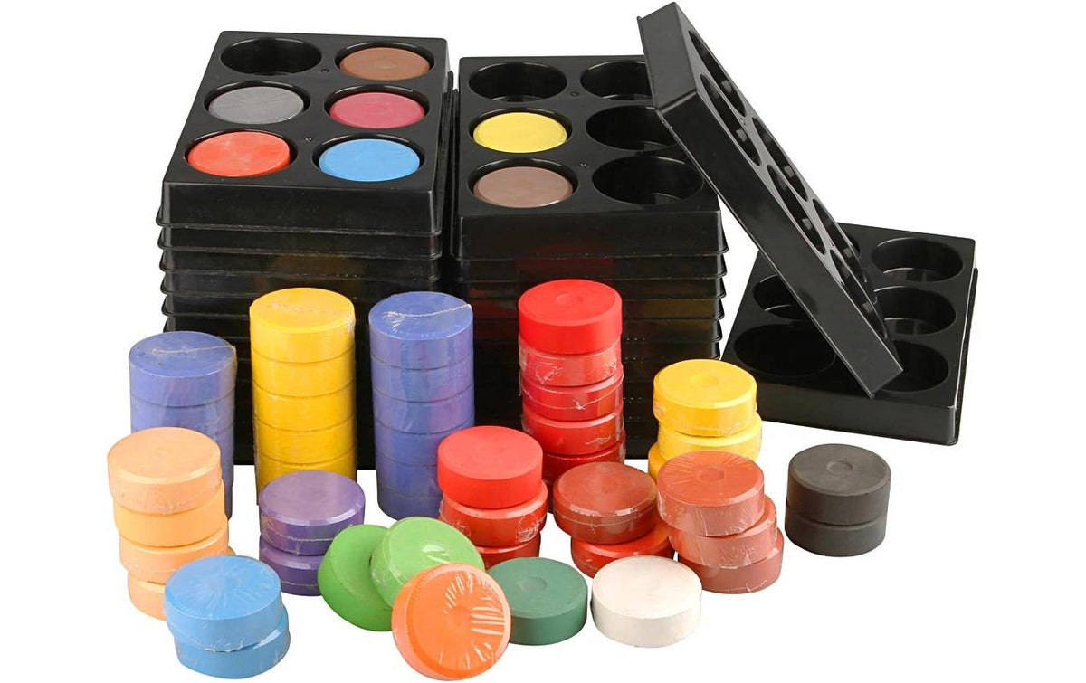 Creativ Company Aquarellfarben – 144 Farben Palette – für Papier, Karton