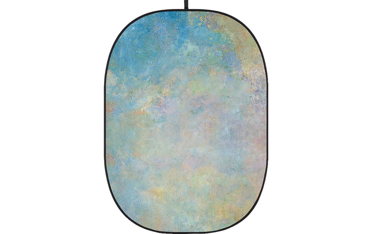 Godox PA0007 Falthintergrund – 1500 × 2000 mm, faltbar, Synthetikfaser, mit Tragetasche – Blau